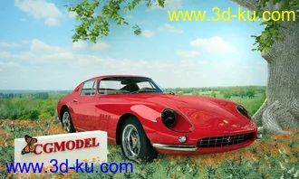 3D打印模型Ferrari 275 GTB 1964-1968的图片
