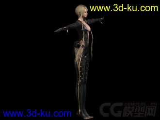 3D打印模型游戏角色 带骨架蒙皮的图片