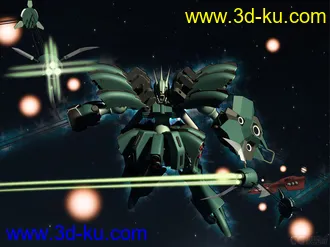 3D打印模型AMX-103G hamma hamma 量产型的图片