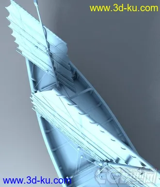 3D打印模型郑和下西洋_专属古代商船的图片