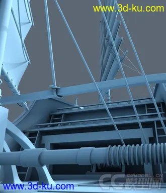 3D打印模型郑和下西洋_专属古代商船的图片