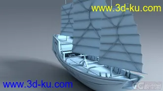 3D打印模型郑和下西洋_专属古代商船的图片