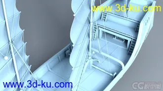 3D打印模型郑和下西洋_专属古代商船的图片