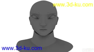 3D打印模型男人头像，半身像的图片
