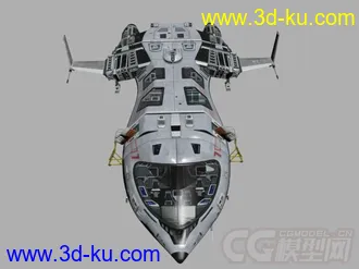 3D打印模型科幻舰艇   还不错的图片