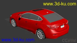 3D打印模型马自达3 昂克赛拉 马自达6 阿特兹 2014款 mazda3 axela mazda6 atenza  2014的图片