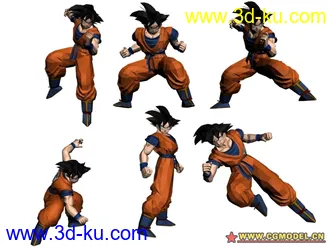 更新几个龙珠的人物模型的图片