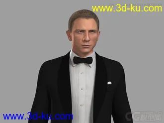 3D打印模型詹姆斯邦德的图片