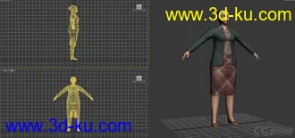 老年女人模型 欢迎下载的图片