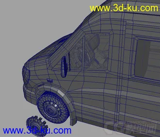 3D打印模型车-未完成的图片