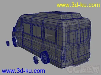 3D打印模型车-未完成的图片