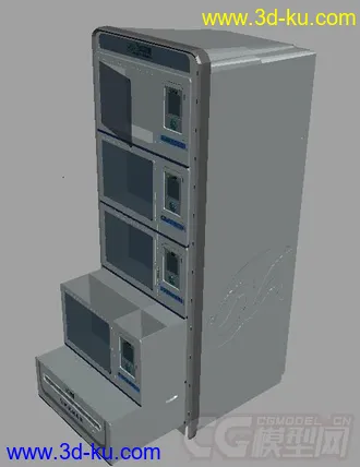 较细致的箱体设计-纯模型无贴图的图片