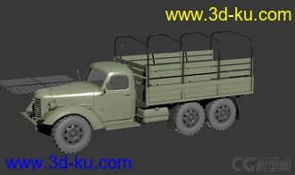 3D打印模型解放牌卡车 解放牌汽车 老解放卡车 老解放汽车  ca10 ca10b ca10c的图片