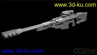 3D打印模型逆战武器死神猎手的图片