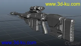 3D打印模型逆战武器死神猎手的图片