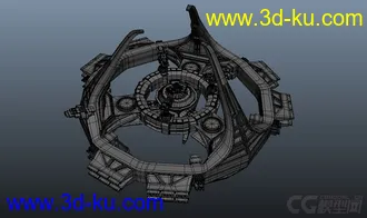 3D打印模型科幻 太空飞船、舰艇的图片