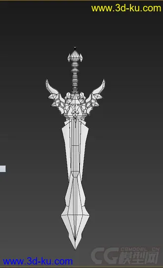 3D打印模型剑  喜欢拿走的图片