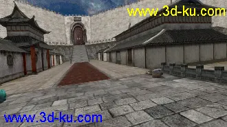 3D打印模型京华城，已经完成了，有人物的图片