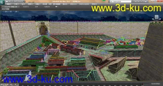 3D打印模型京华城，已经完成了，有人物的图片