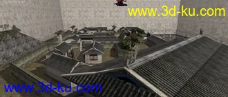 3D打印模型京华城，已经完成了，有人物的图片