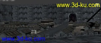 3D打印模型京华城，已经完成了，有人物的图片
