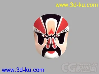 京剧川剧变脸脸谱模型合集的图片