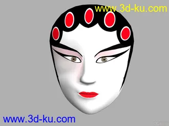 京剧川剧变脸脸谱模型合集的图片