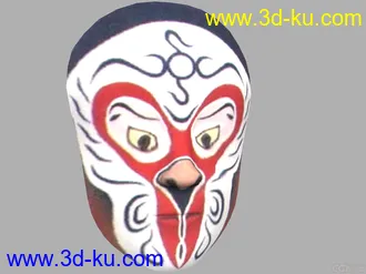 京剧川剧变脸脸谱模型合集的图片