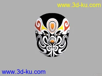 京剧川剧变脸脸谱模型合集的图片