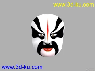 京剧川剧变脸脸谱模型合集的图片