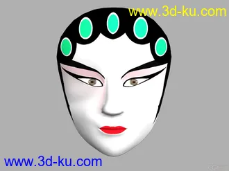 京剧川剧变脸脸谱模型合集的图片