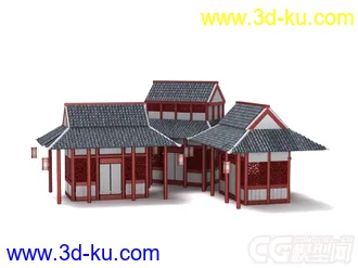 古代建筑宫殿模型-含元殿的图片