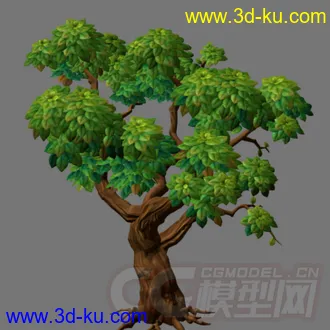 3D打印模型Q版树木一棵的图片