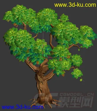 3D打印模型Q版树木一棵的图片