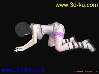 3D打印模型MM趴着你想干什么啊的图片