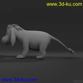 3D打印模型自己做的傻驴的图片