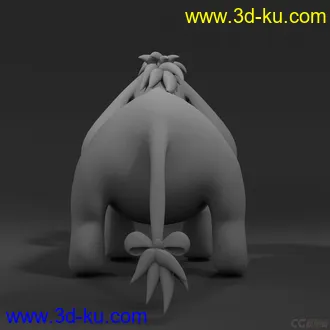 3D打印模型自己做的傻驴的图片