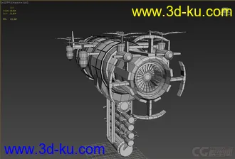 3D打印模型基洛夫飞艇  相信玩过红警的同学们都不陌生吧  就是这个的图片