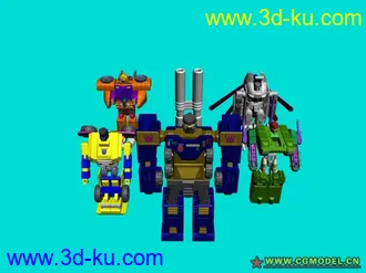 3D打印模型变形金刚-G1混天豹的图片