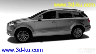 3D打印模型奥迪Q7+内饰+悬挂+发动机的图片