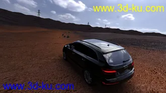 3D打印模型奥迪Q7+内饰+悬挂+发动机的图片