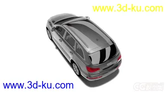 3D打印模型奥迪Q7+内饰+悬挂+发动机的图片