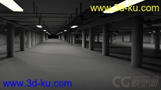 3D打印模型地下停车场的图片