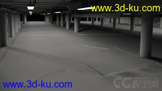 3D打印模型地下停车场的图片