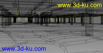 3D打印模型地下停车场的图片