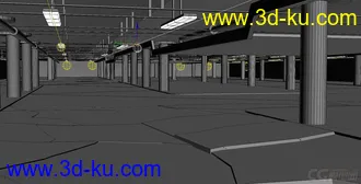 3D打印模型地下停车场的图片