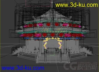 3D打印模型古代建筑宫殿-大政殿的图片