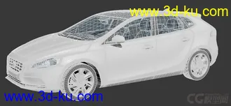3D打印模型沃尔沃v40 volvo v40的图片