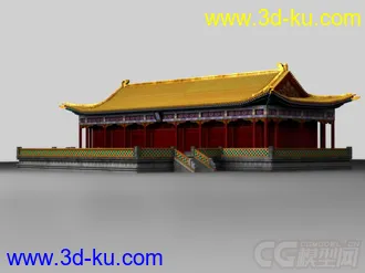 3D打印模型古代建筑宫殿-宁寿宫的图片