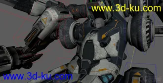 3D打印模型Hekaton Robot Vehicle Maya Rig full textured的图片